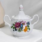 Сервиз чайный фарфоровый «Букет цветов», 15 предметов - Фото 2