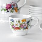 Набор столовой посуды «Букет цветов», 34 предмета - Фото 3