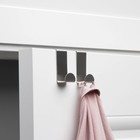 Крючки надверные SAVANNA «Минимализм», 2 шт., металл, 6×6.5×2.5 см, хромированные - Фото 2