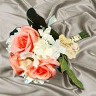 Букет «Нежность» розы, гортензии - Фото 1