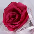 Набор темно-фиолетовых роз для украшения свадебного авто - Фото 2