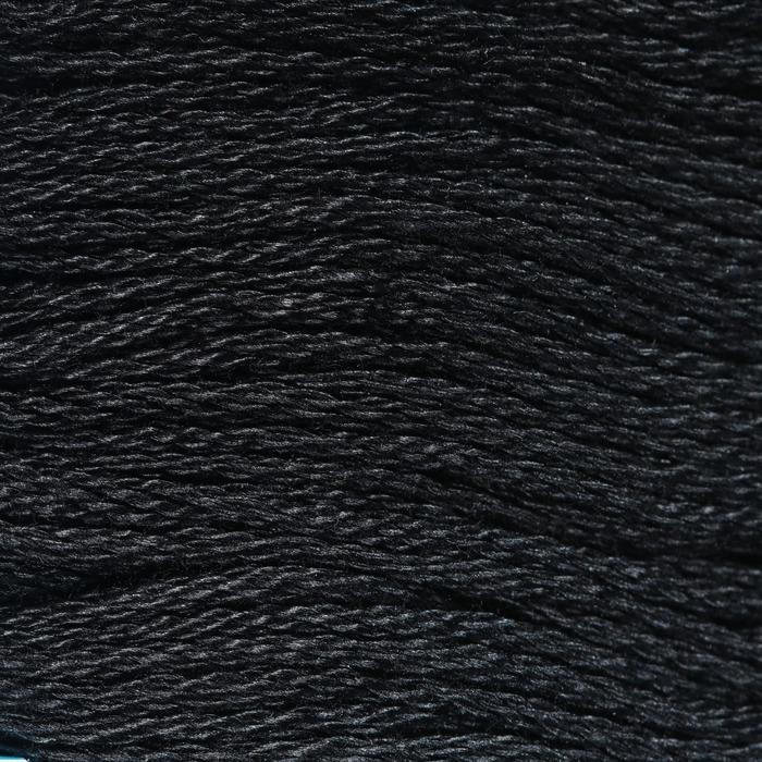 Нитки мулине, 8 ± 1 м, цвет чёрный №0420 - Фото 1