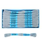 Мулине, №0752, 8±1м, цвет светло-серо-голубой - Фото 1