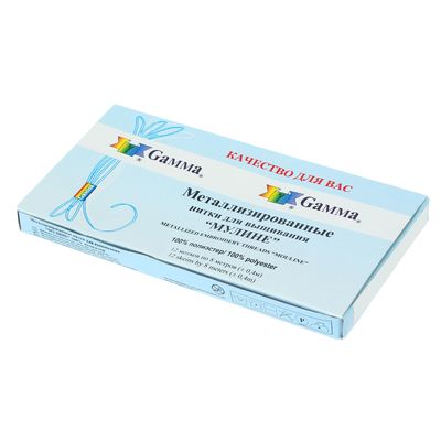 Мулине меланж, Р-33, 8±1м, цвет тёмно-синий/светло-синий