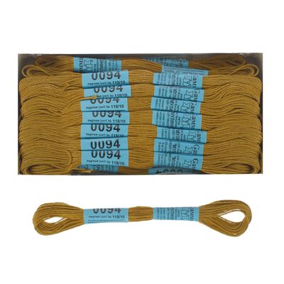 Мулине, №0094, 8±1м, цвет табачный