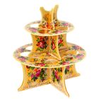 Подставка пасхальная на 12 яиц "ХВ. Цветы" - Фото 2