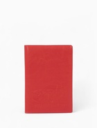 Обложка для автодокументов, с тиснением, красная - Фото 1