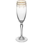 Набор бокалов для шампанского 160 мл "Люция. Рельефный узор", 6 шт - Фото 2