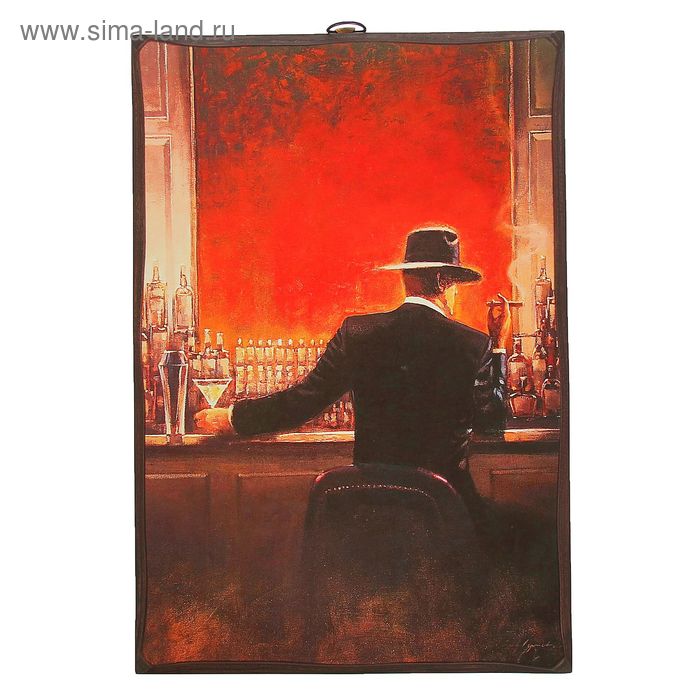 Картина "Джентльмен в баре"    24х37см - Фото 1