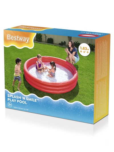 Бассейн надувной «Сияние», 183×33 см, от 2 лет, МИКС, 51027 Bestway