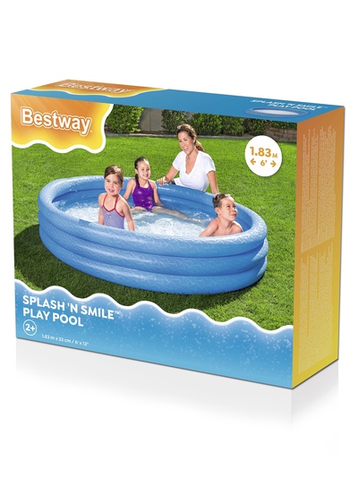 Бассейн надувной «Сияние», 183×33 см, от 2 лет, МИКС, 51027 Bestway