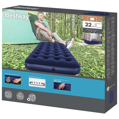 Матрас надувной, 188×99×22 см, 67001 Bestway
