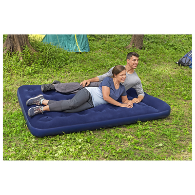 Матрас надувной Bestway Pavillo, 191×137×28 см, с встроенным ножным насосом, 67225