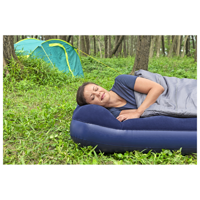 Матрас надувной Bestway Pavillo, 191×137×28 см, с встроенным ножным насосом, 67225