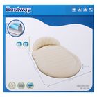Надувная кровать овальная с изголовьем, размер 215х152х60 см (67397) Bestway - Фото 3