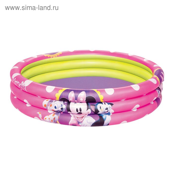 Бассейн надувной «Минни Маус», 152 х 30 см, от 2 лет, 91066 Bestway - Фото 1