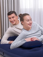 Матрас надувной Pavillo, 203×152×22 см, двуспальный, ручной насос, 2 подушки, 67374 Bestway - Фото 7