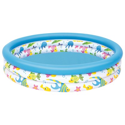 Бассейн надувной, 122×25 см, от 2 лет, МИКС, 51009/51226 Bestway