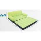 Надувной диван-кровать 188х152х64 см, электронасос в комплекте (67356) МИКС Bestway - Фото 4