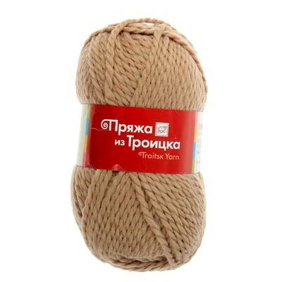 Пряжа "Мелодия" 50% шерсть, 50% акрил 100м/100гр (0536, фрез)