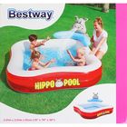 Бассейн надувной игровой, "Гиппопотам", с распылителем, 201 х 201 х 91 см, от 3 лет - Фото 3