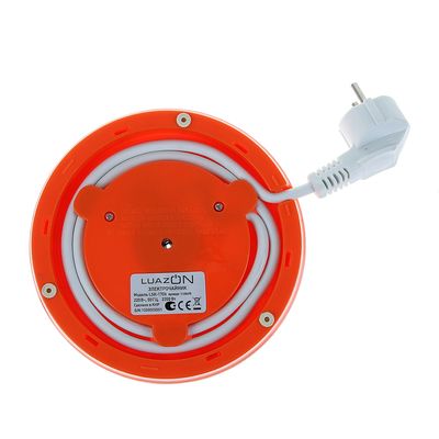 Чайник электрический Luazon LSK-1706, 1.7 л, 2200 Вт, оранжевый