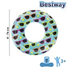 Круг для плавания «Очки», d=76 см, от 3-6 лет, 36057 Bestway - Фото 1