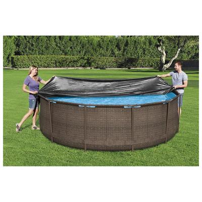 Тент для каркасных бассейнов d=366/360 см, 58037 Bestway