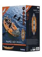 Байдарка Rapid X2 Kayak, двухместная, вёсла 218 см, до 160 кг, 321×100×48 см, 65077 Bestway - Фото 9