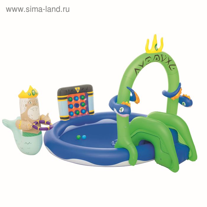 Игровой бассейн, "Морское царство", с распылителем, 213 х 193 х 150 см, от 2 лет - Фото 1