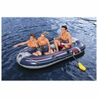 Лодка Treck X2, 2-местная, 255 х 127 х 36 см, вёсла 124 см, насос, до 225 кг, 61068 Bestway - Фото 3