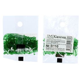 

Бисер Чехия "GAMMA" круглый "2" 10/0 5гр (В110 т.зеленый)