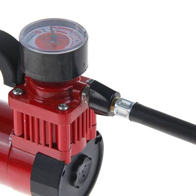 Компрессор автомобильный TORSO TK-115, 12 А, 27 л/мин, провод 3 м, шланг 1 м