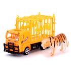 Грузовик инерционный «Зооперевозчик», цвета МИКС - Фото 4