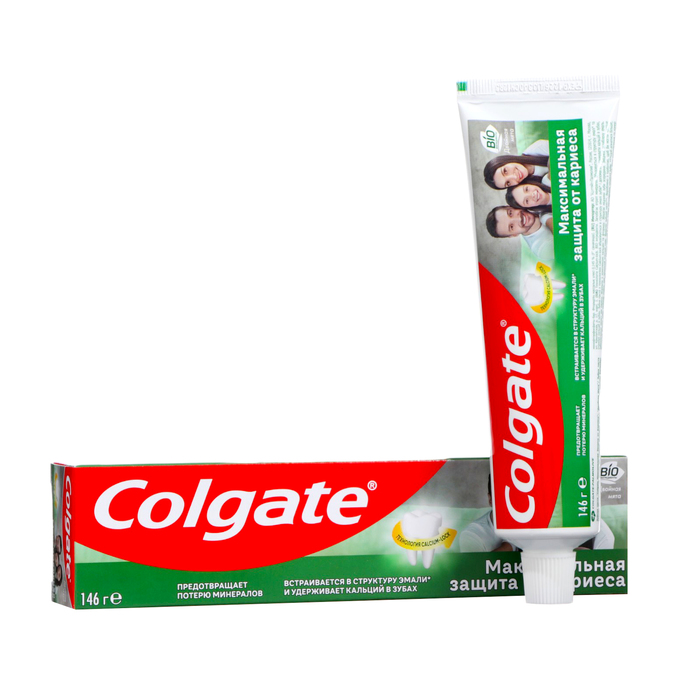 Зубная паста Сolgate «Максимальная защита от кариеса», двойная мята, 100 г