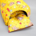 Домик-тоннель для такс 36 х 36 х 58 см микс цветов - Фото 4