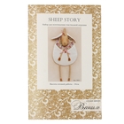 Набор для изготовления текстильной игрушки "Ваниль Sheep Story" 34 см - Фото 1