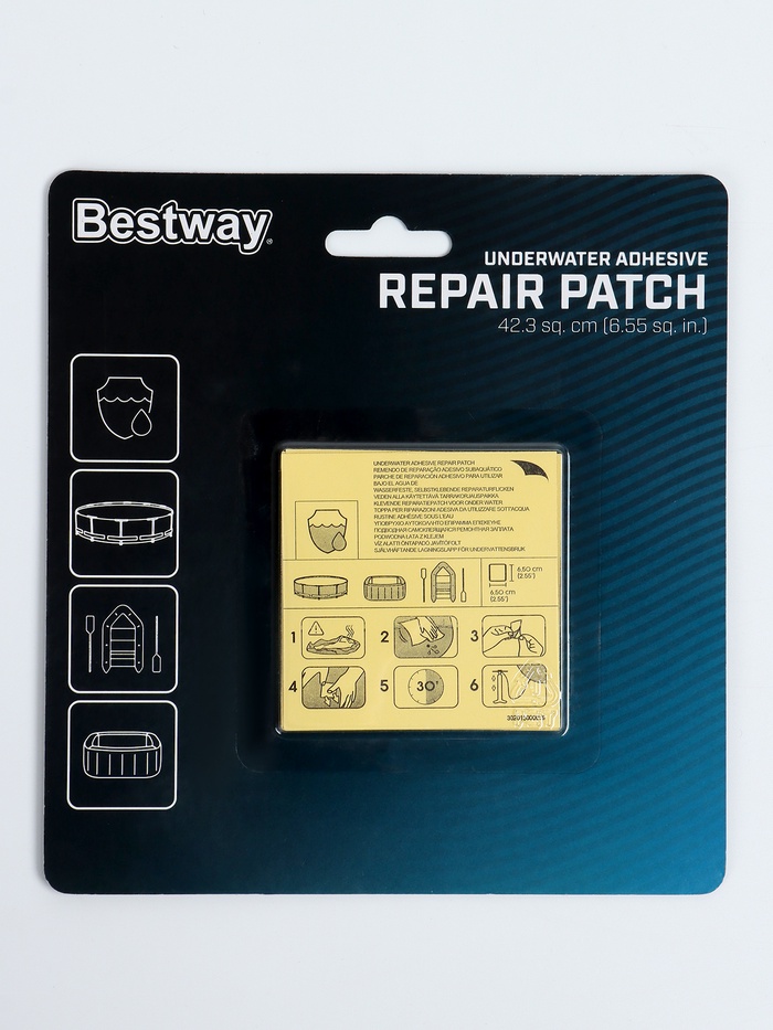 Ремонтный набор, водостойкий, 10 шт., 62091 Bestway - Фото 1