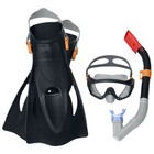 Набор для плавания Meridian, для взрослых, маска, ласты, трубка, от 14 лет, размер 41-46, цвет МИКС, 25020 Bestway - фото 8448253