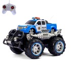 Машина радиоуправляемая «Полицейский пикап» с аккумулятором, цвета МИКС, в пакете - Фото 1