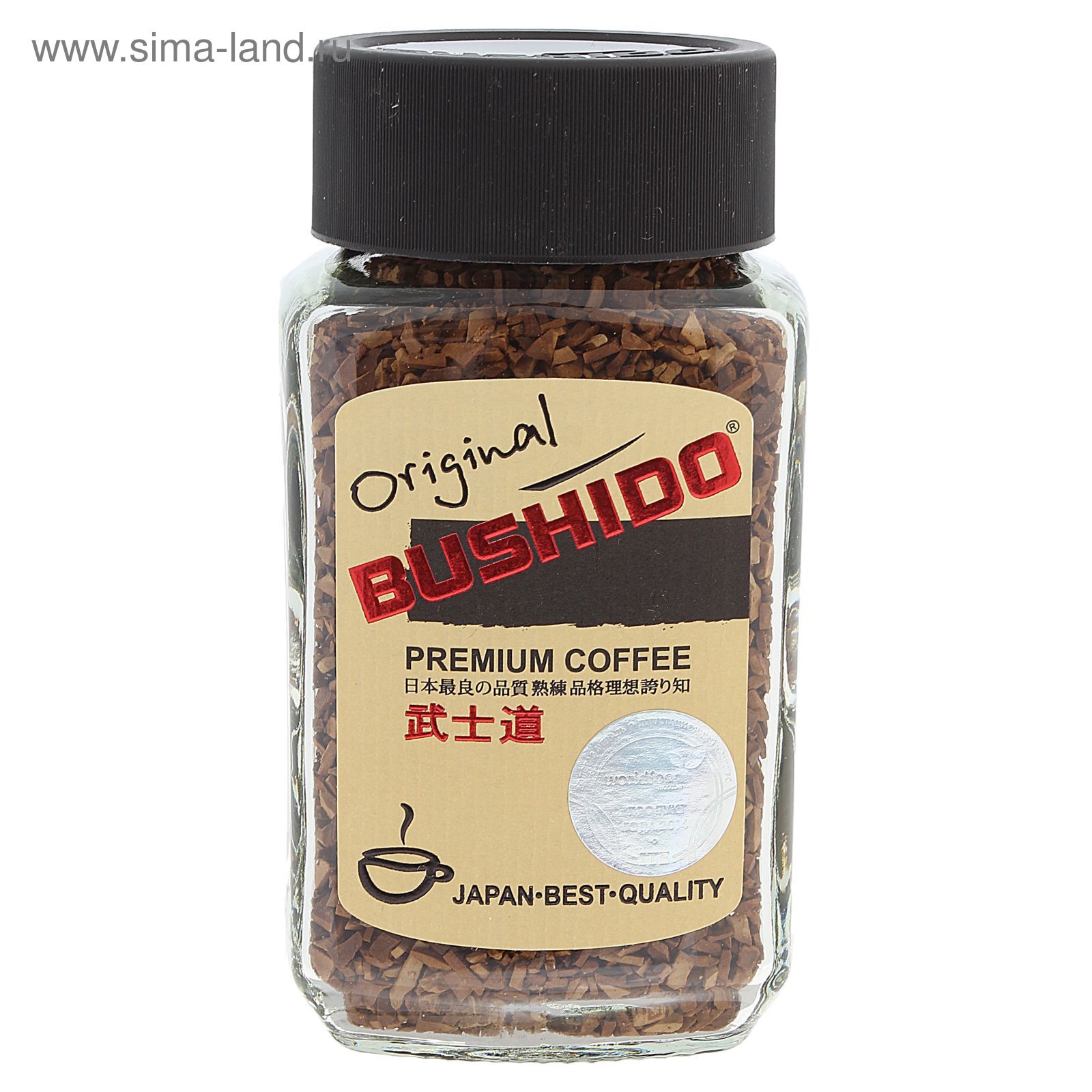 Кофе Bushido Original, натуральный растворимый, сублимированный, 50 г ...