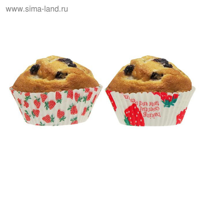 Тарталетки "Клубничка", набор 48 шт. - Фото 1