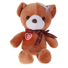 Мягкая игрушка "Медведь с бантом и сердцем", МИКС - Фото 4