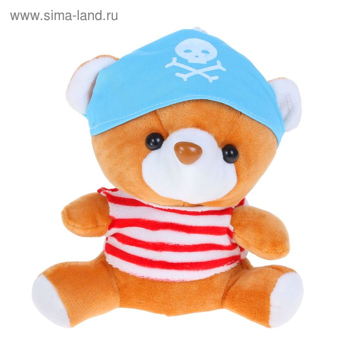 Мягкая игрушка "Медведь пират", МИКС - Фото 1