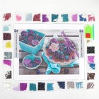 Алмазная мозаика круглыми стразами с частичным заполнением «Ягоды», 30 х 40 см. Набор для творчества - Фото 2