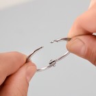 Кольца для фотоальбомов «Серебро», внутренний d=3 см, внешний d=3.4 см, набор 10 шт. - Фото 7