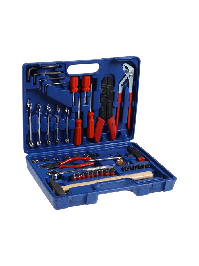 УЦЕНКА Набор инструмента ТУНДРА, универсальный в кейсе 47 предметов - Фото 1