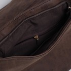 Сумка женская, 1 отдел, наружный карман, цвет коричневый - Фото 5