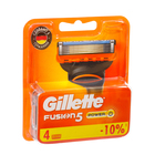 Сменные кассеты Gillette Fusion Power, 5 лезвий, 4 шт - фото 317893813