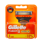 Сменные кассеты Gillette Fusion Power, 5 лезвий, 4 шт 1244933 - фото 2161822